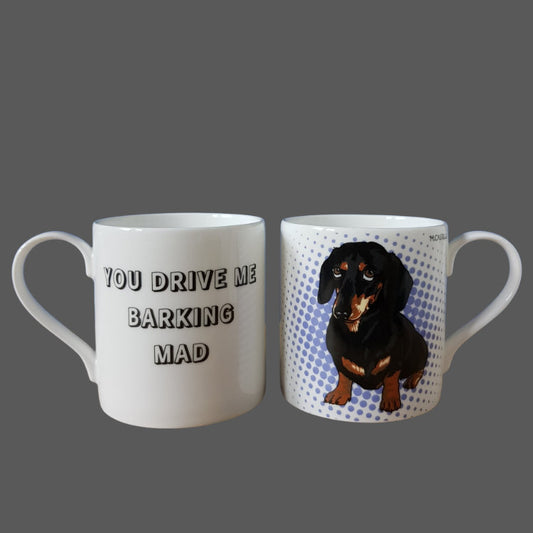Dachshund Gift Mug (artist Maria Castillo)