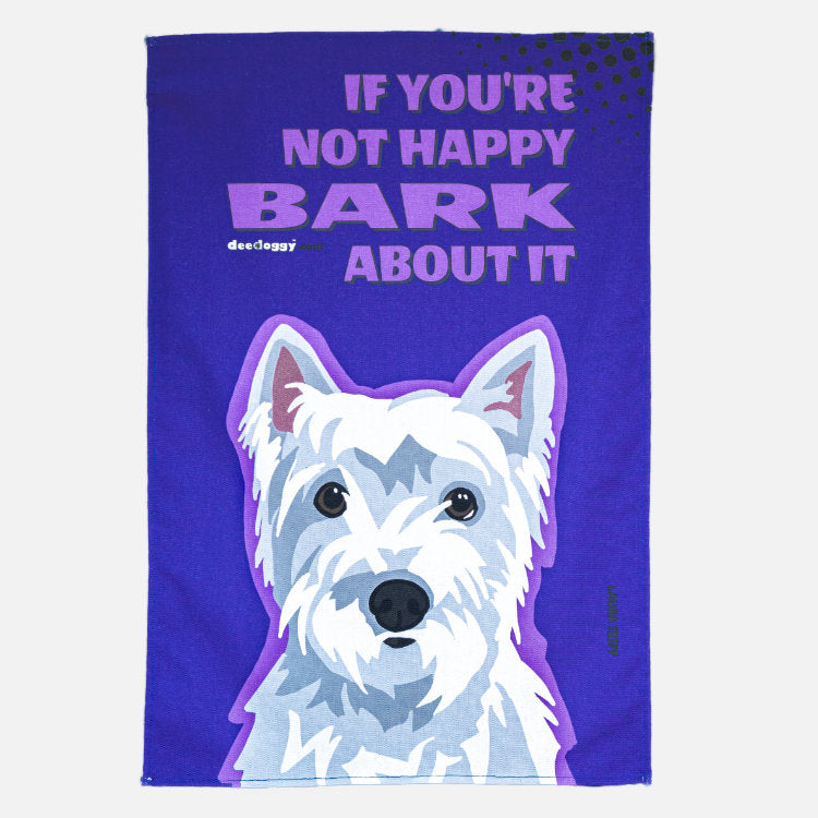 Westie Gift Tea Towel (artist Laura Tripp)