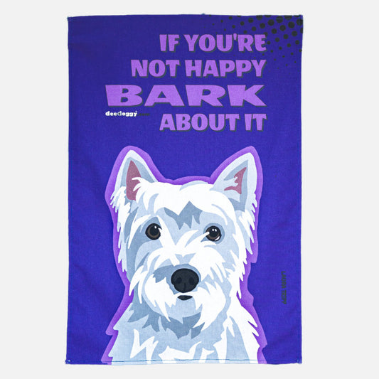 Westie Gift Tea Towel (artist Laura Tripp)