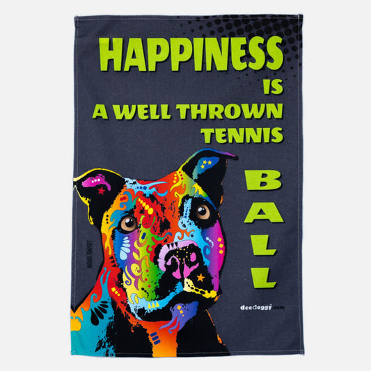 Staffordshire Terrier Gift Tea Towel (artist Michael Tompsett)