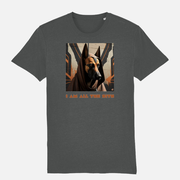 German Shepherd Unisex T-shirt - Colour: Anthracite
