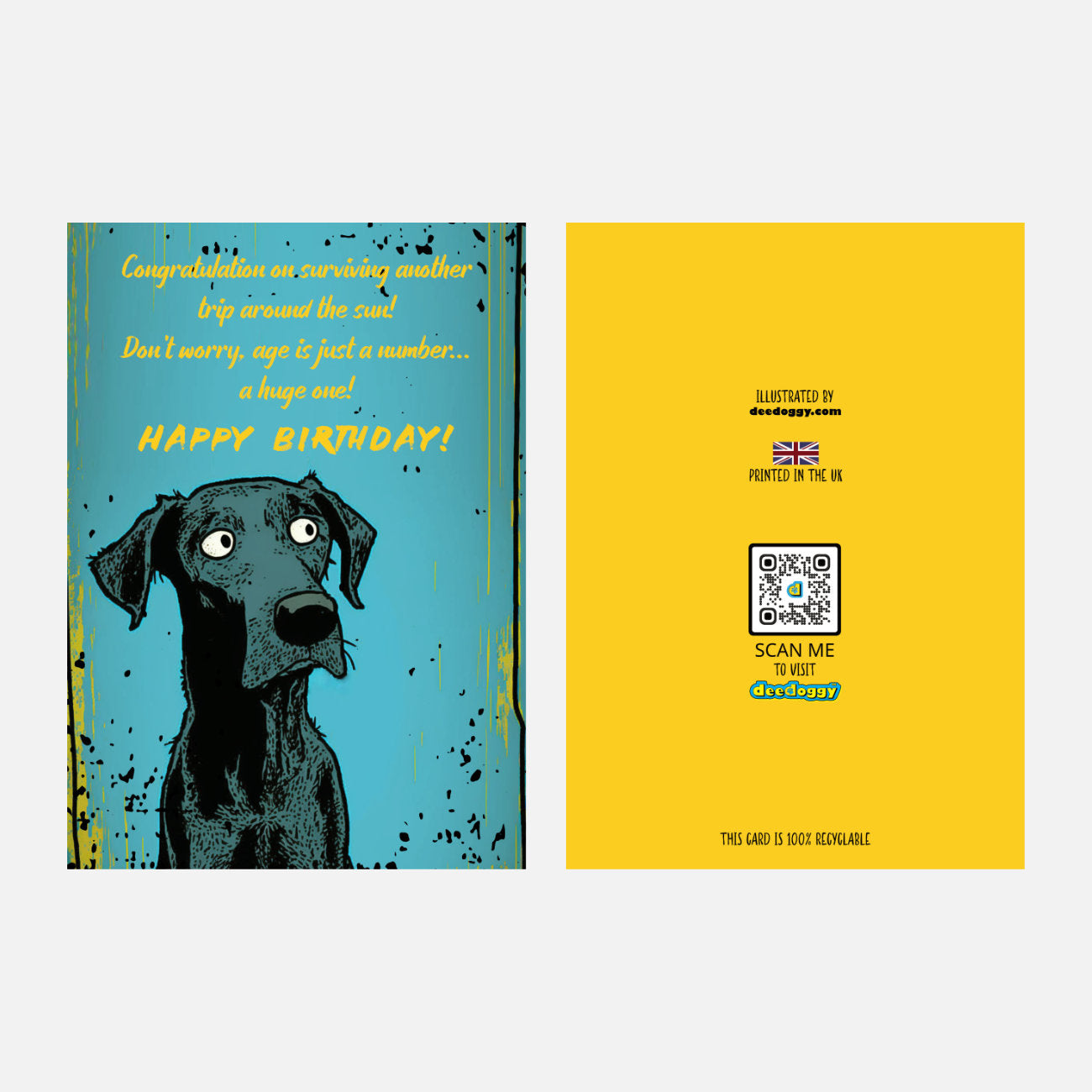 Labrador Retriever Birthday Card
