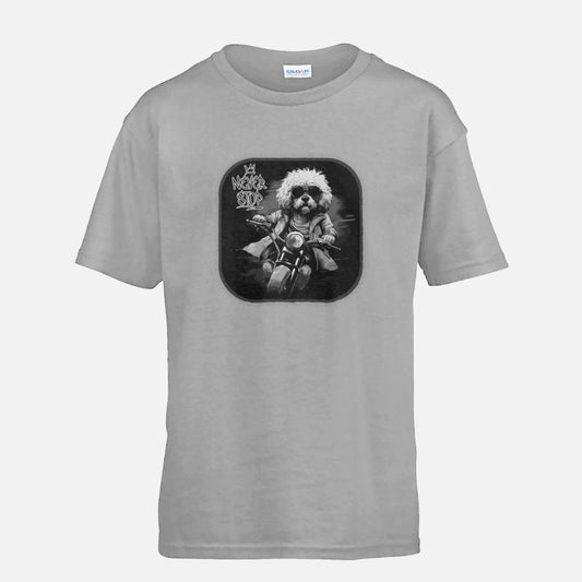 Kids' Labradoodle T-shirt - Colour: Heather Grey