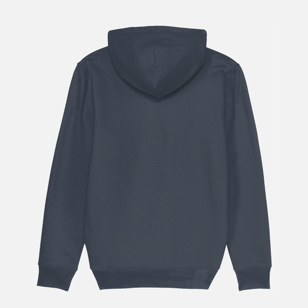Doberman Unisex Hoodie (Invincible) - Colour: Ink Grey, Front Design