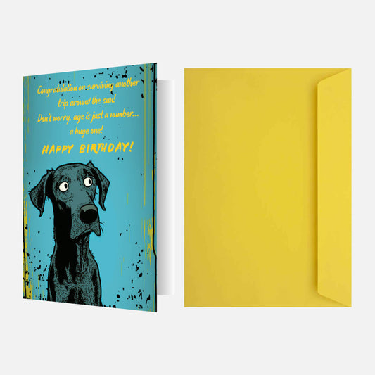 Labrador Retriever Birthday Card