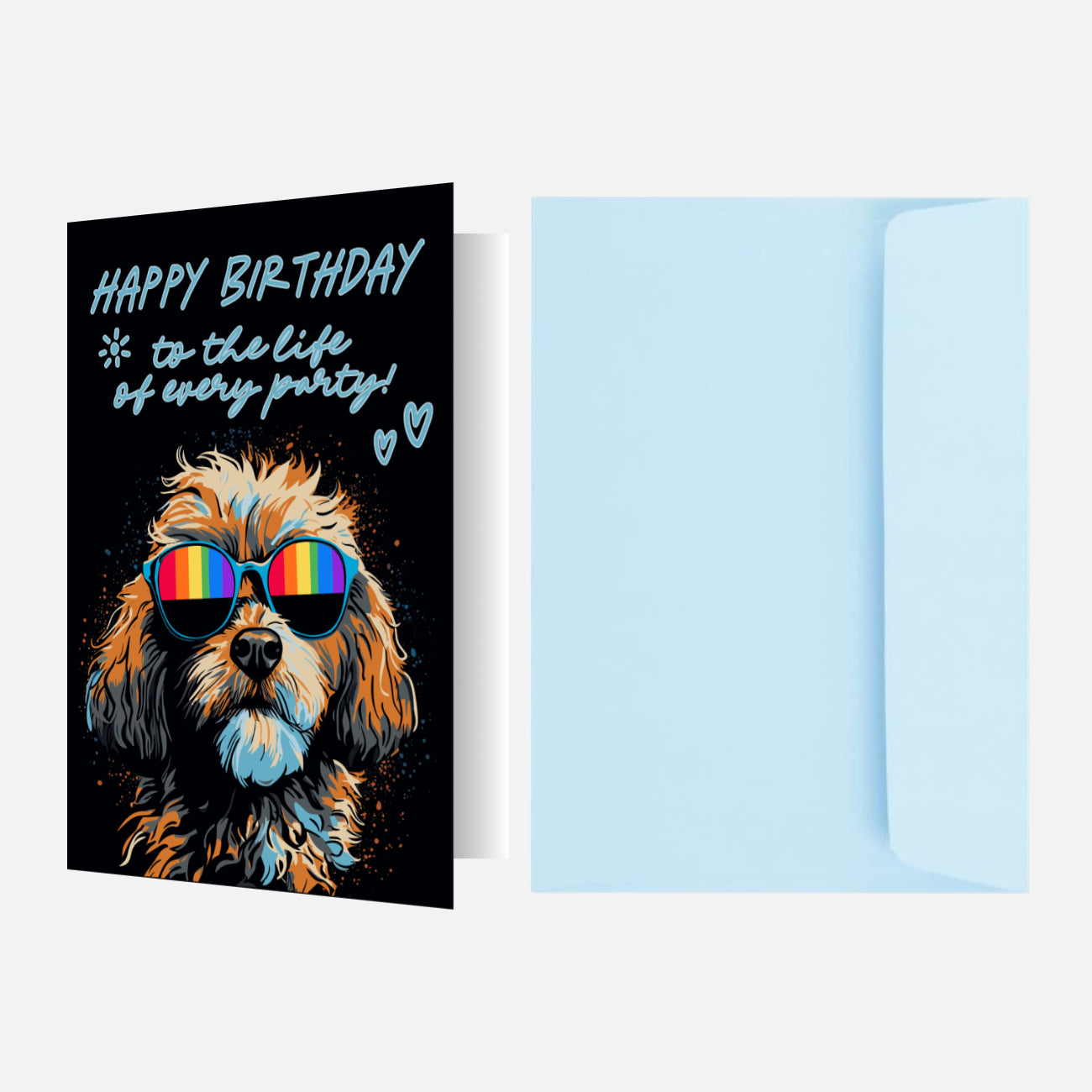 Cockapoo Birthday Card