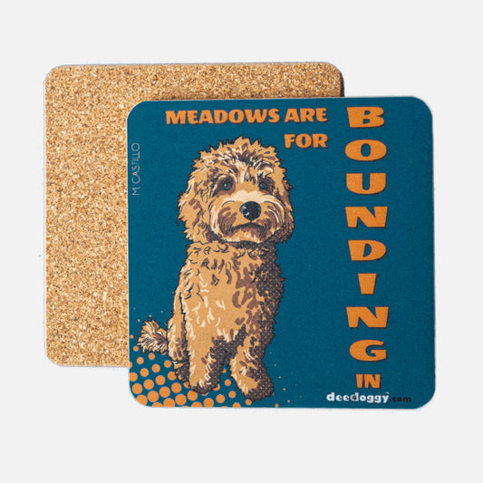 Cockapoo Gift Coaster (artist Maria Castillo)