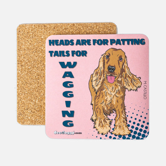 Cocker Spaniel Gift Coaster (artist Maria Castillo)