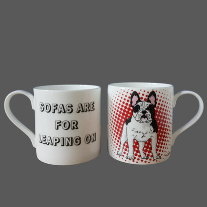 French Bulldog Gift Mug (artist Maria Castillo)