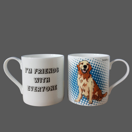 Golden Retriever Gift Mug (artist Maria Castillo)