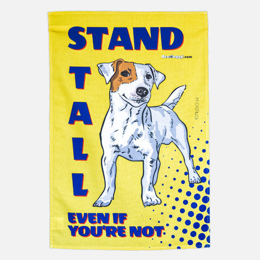 Jack Russell Terrier Tea Towel (artist Maria Castillo)