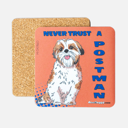 Shih Tzu Gift Coaster (artist Maria Castillo)