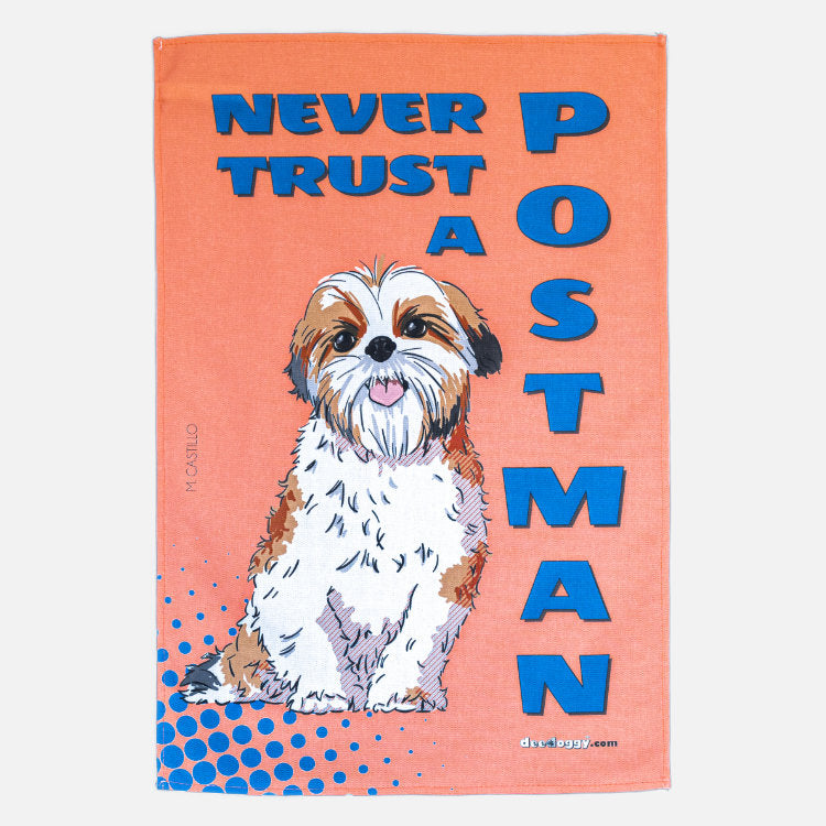 Shih Tzu Gift Tea Towel (artist Maria Castillo)