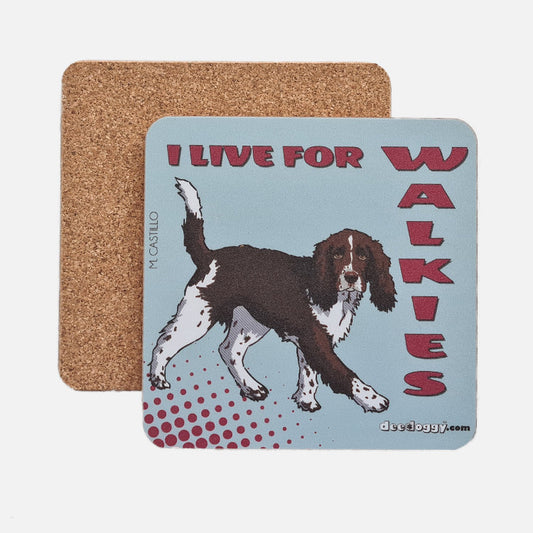 Springer Spaniel Gift Coaster (artist Maria Castillo)