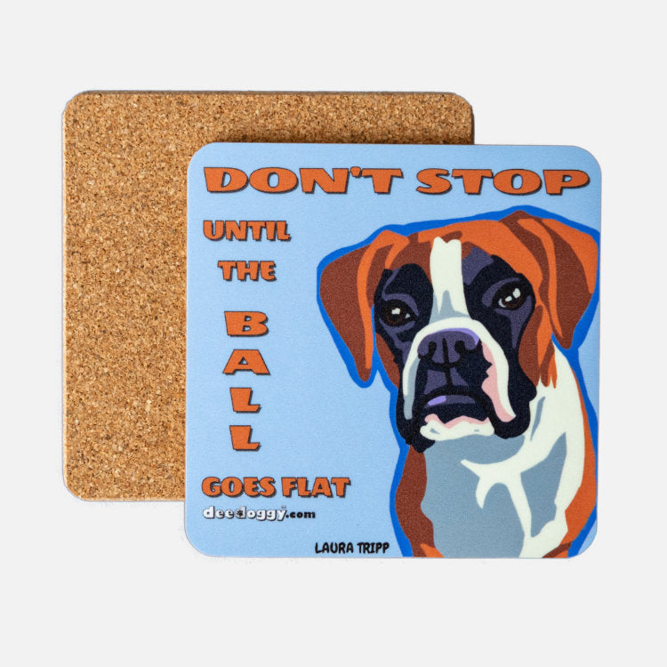 Boxer Gift Coaster (artist Laura Tripp)