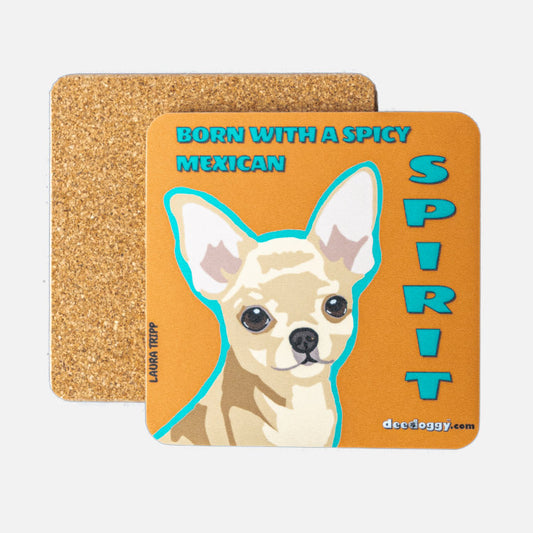 Chihuahua Gift Coaster (artist Laura Tripp)