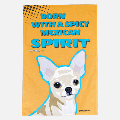 Chihuahua Gift Tea Towel (artist Laura Tripp)