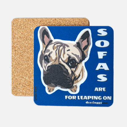 French Bulldog Gift Coaster (artist Laura Tripp)