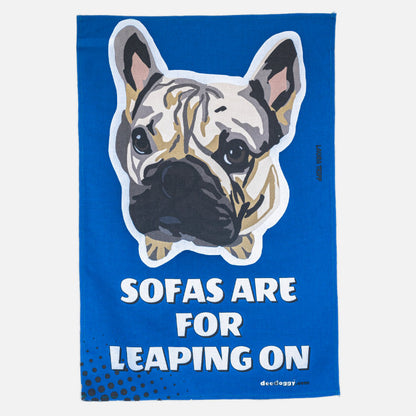 French Bulldog Gift Tea Towel (artist Laura Tripp)