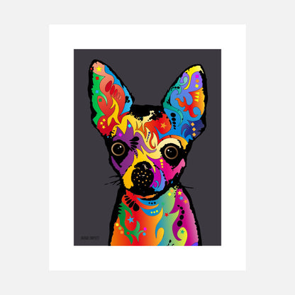 Chihuahua Art Print (artist Michael Tompsett)