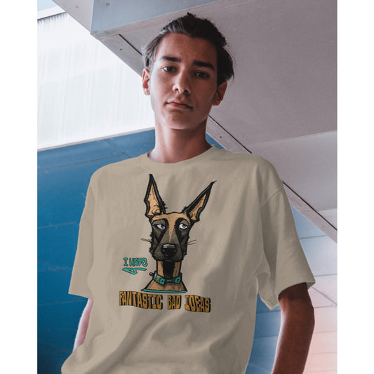 Belgian Malinois Unisex T-shirt - Colour: Desert Dust