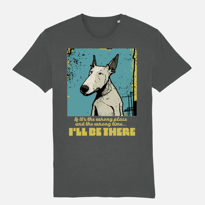 Bull Terrier Unisex T-shirt - Colour: Anthracite