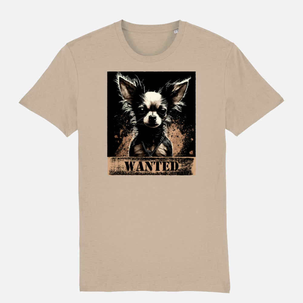 Chihuahua Unisex T-shirt - Colour: Desert Dust