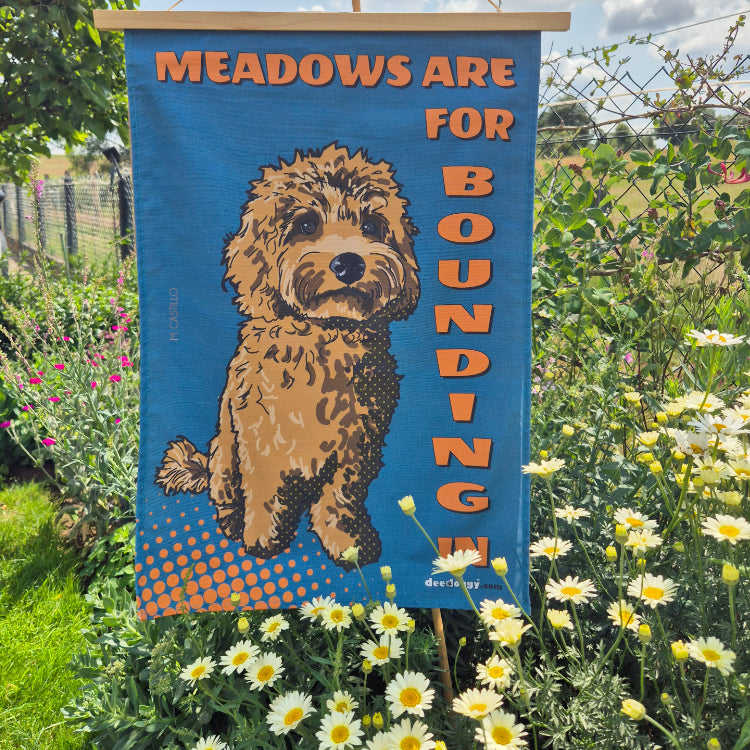 Cockapoo Gift Tea Towel (artist Maria Castillo)