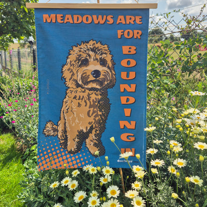 Cockapoo Gift Tea Towel (artist Maria Castillo)