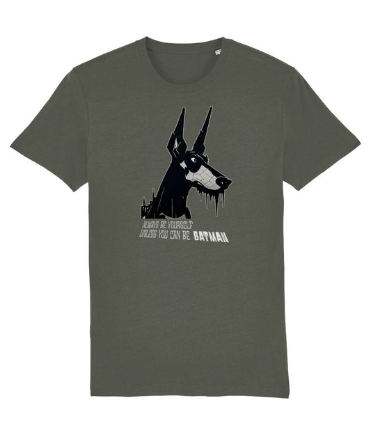 Doberman Unisex T-shirt - Colour: Khaki