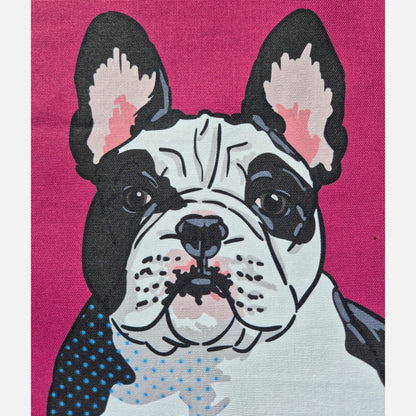 French Bulldog Gift Tea Towel (artist Maria Castillo)