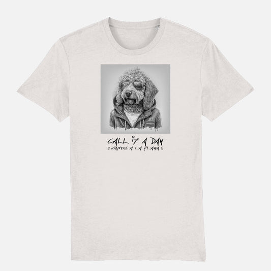 Labradoodle Unisex T-shirt - Colour: Off White