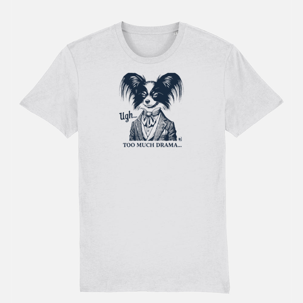 Papillon Unisex T-shirt (UGH...) - Colour: White