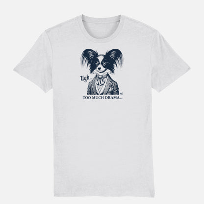 Papillon Unisex T-shirt (UGH...) - Colour: White