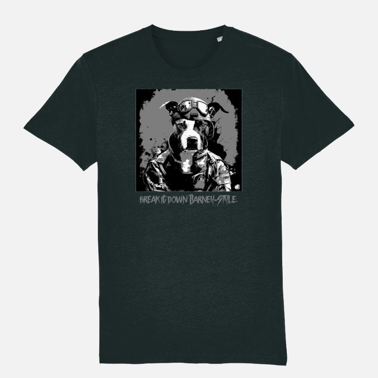 Staffordshire Terrier Unisex T-shirt - Colour: Black