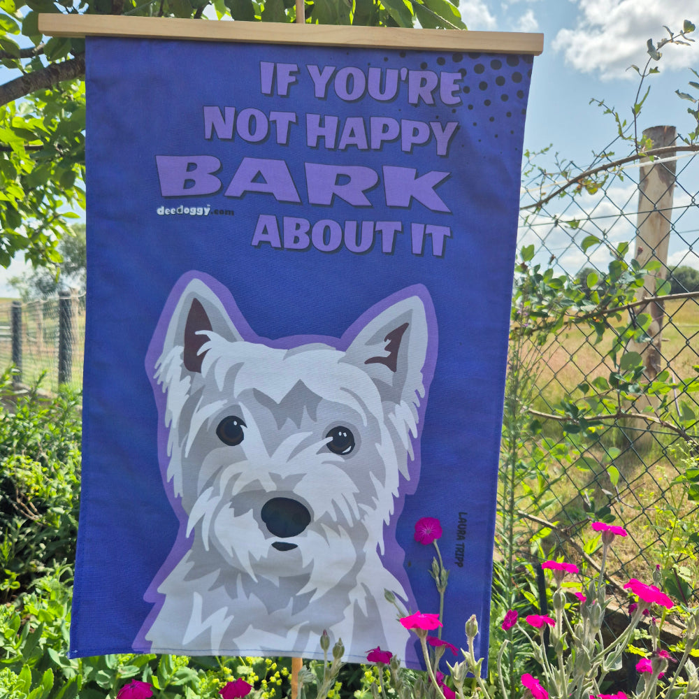 Westie Gift Tea Towel (artist Laura Tripp)